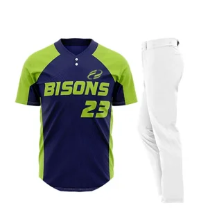 Wolfpack two button baseball uniform