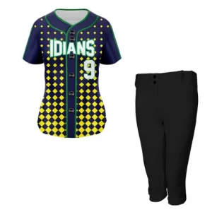 Sublimated softball uniform