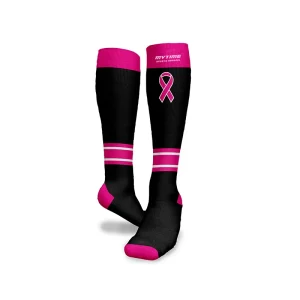 Knee-high knit socks