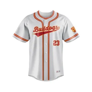 Champion two button softball jersey