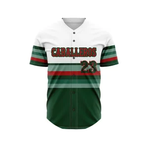 Full button sublimated baseball jersey