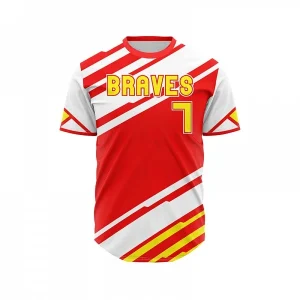 Crew neck sublimated jersey