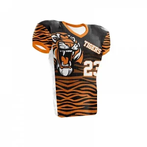 Sublimated football jersey